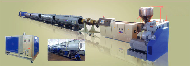 HDPE供水管及燃氣管擠出生產線